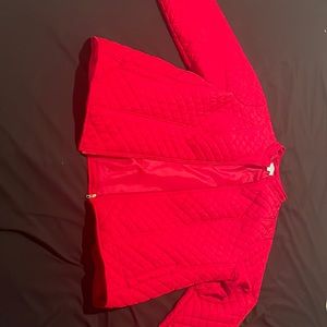 2XL Womens red coat